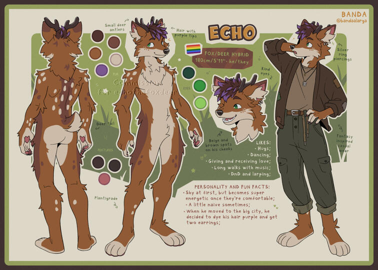 for @echothefoxdeer